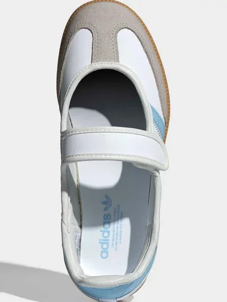 Adidas Originals Дитячі шкіряні балетки DISNEY SAMBA JANE