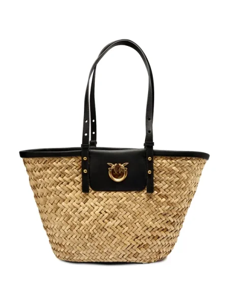 Rucsac Pinko din piele bej