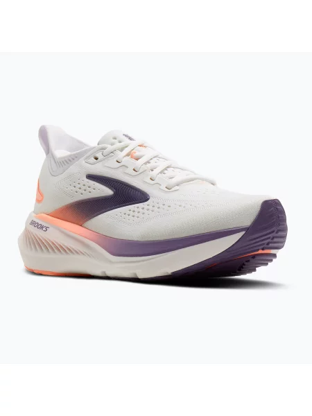 Încălțăminte de alergare pentru femei Brooks Glycerin 23 white/mulled grape/clear alb