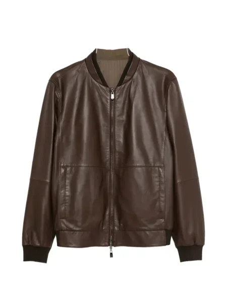 Geanta de piele Corneliani maro