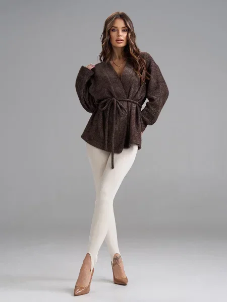 Легінси ISSA Plus комбінований верх бежевий