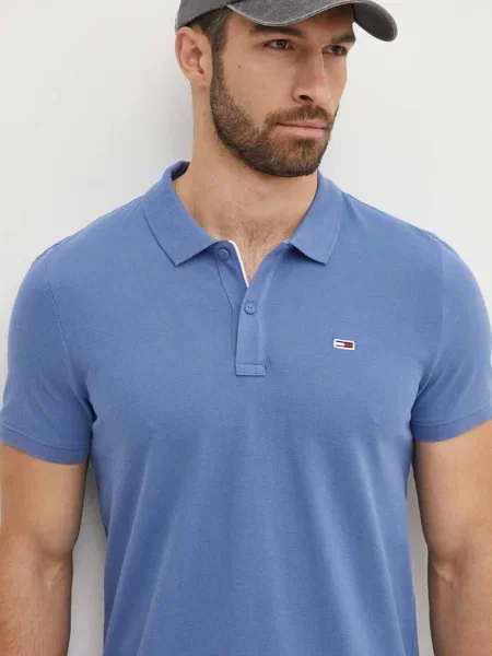Tommy Jeans polo tričko modré
