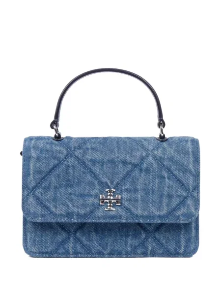 Mini portofel Tory Burch mini albastru