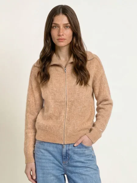 Claudie Pierlot Kardigan Z Moheru braun