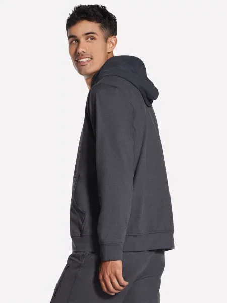 Худі Skechers SKECHERS WEEKEND HOODIE поліестер/спандекс чорний