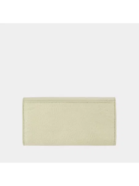 Portfel Burberry skórzany beżowy