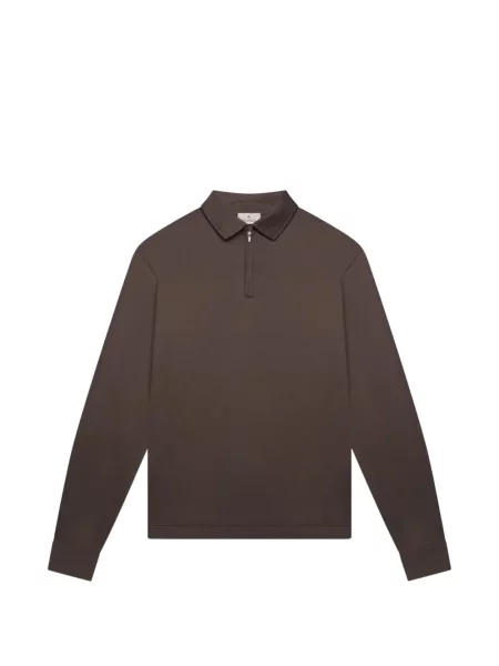 Gulerat lung tricou polo Valenza maro