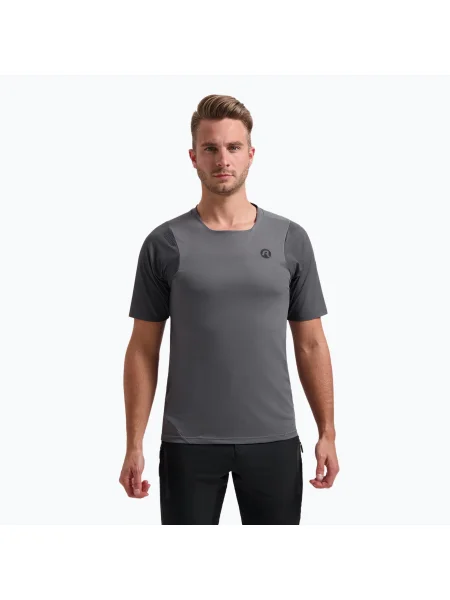 Olcsóbban. Férfi kerékpáros póló Rogelli Advntr Distance grey. Méret: L szürke