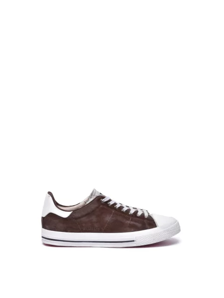 Sneakersy Hidnander brązowe