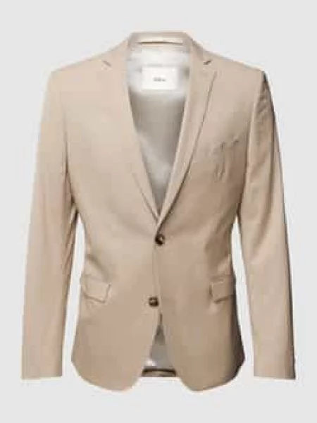 Marynarka na 2 o kroju slim fit z dodatkiem S.oliver Black Label