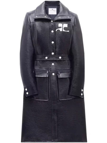 Płaszcz Courreges niebieski