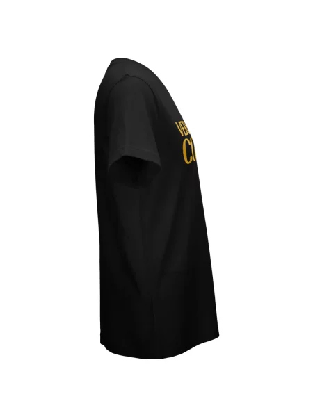 Koszulka Versace Jeans Couture z logo czarna