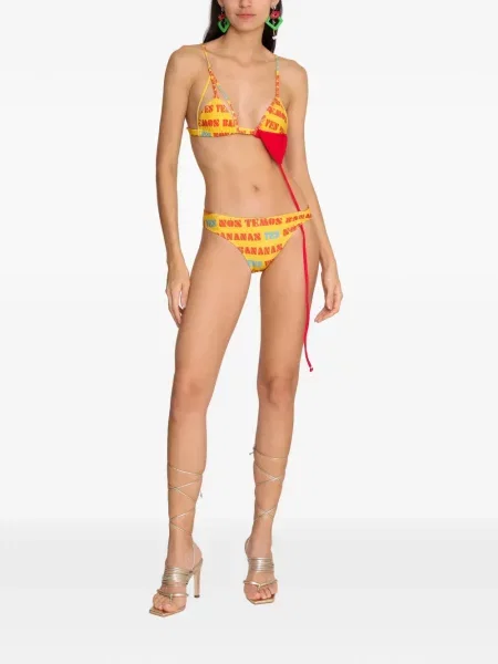 Bikini Amir Slama cu imagine galben