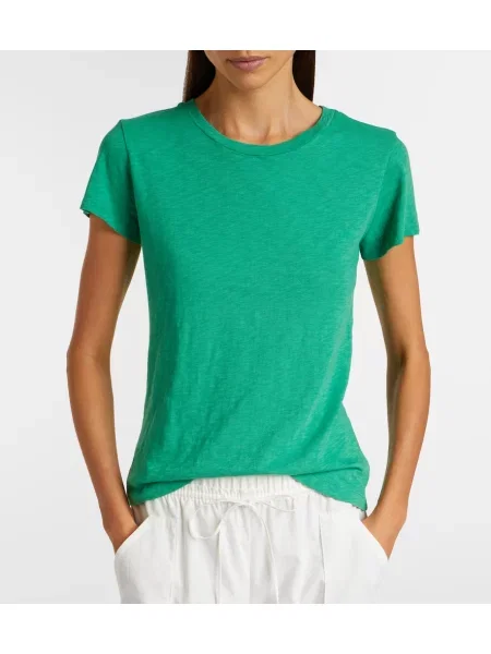 Tricou Velvet de catifea verde