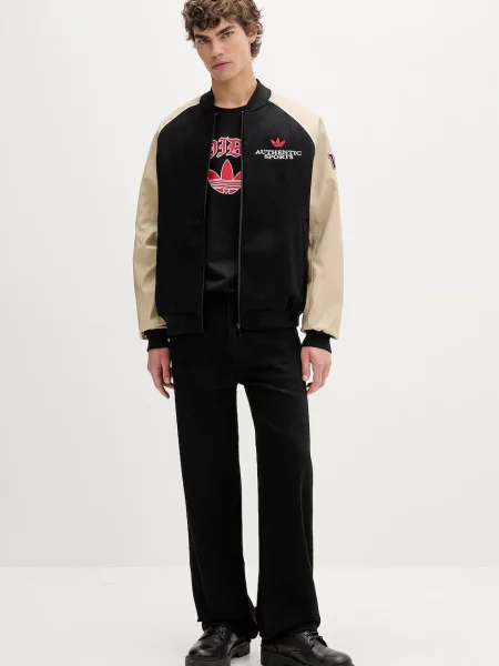 Шерстяной бомбер Adidas Originals