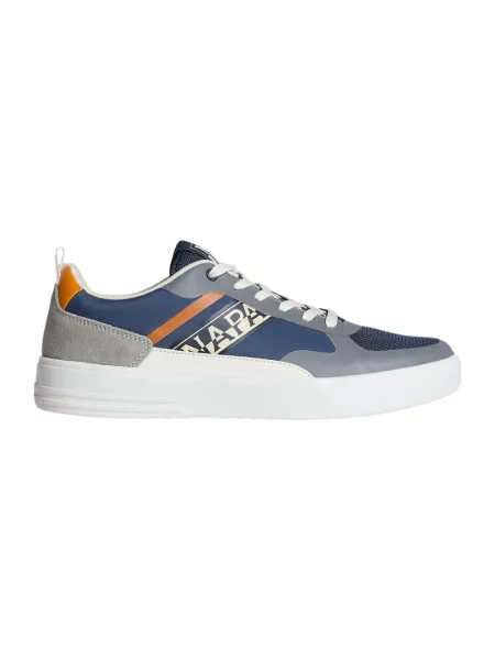 Sneakersy Napapijri skórzane szare