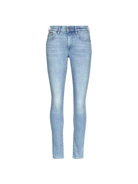 Skinny fit džínsy G-star Raw skinny fit modrá