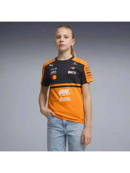 PUMA Młodzieżowa koszulka McLAREN MASTERCARD F1 TEAM Replica Akcesoria pomarańczowy