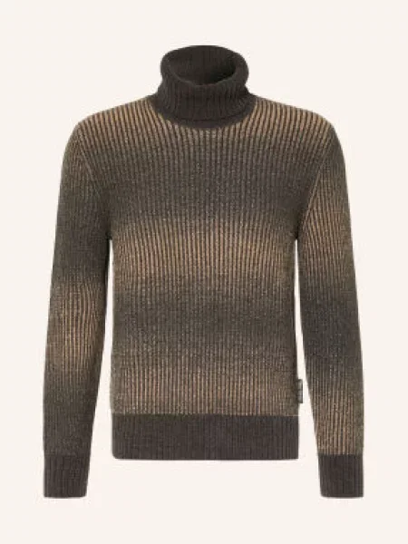 Marc O'Polo sweter z dodatkiem wełny zielony