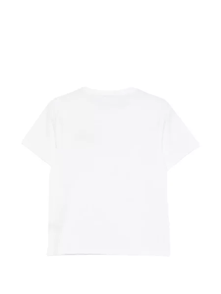 Scurt tricou Mc2 Saint Barth alb