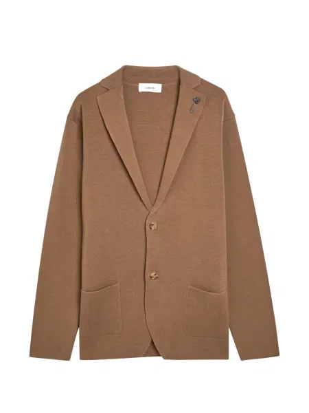 Жилетка Lardini кафяво