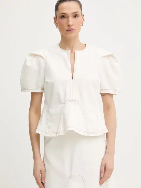 MUNTHE bluză de femei din BAYNOR bej