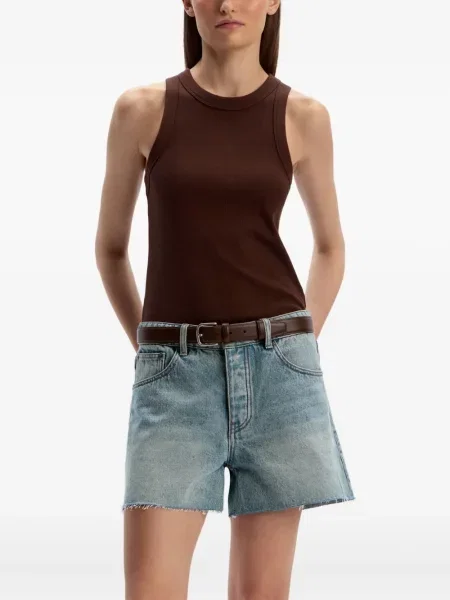 Pantaloni scurți din denim 12 Storeez albastru