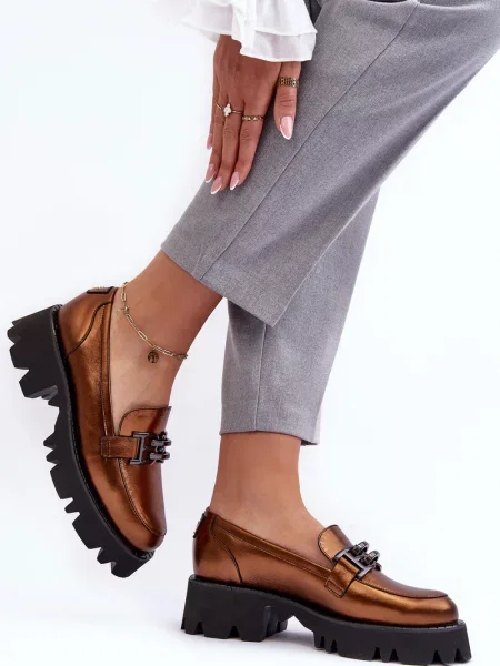 Kožené polobotky Laura Messi