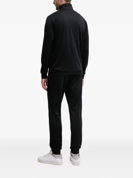 Pantaloni scurți Adidas alergare cu decolteu rotund plasă negru