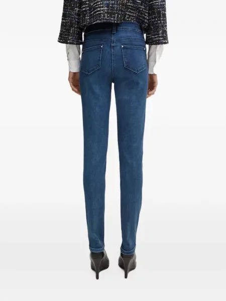 Слаб дънки skinny fit Morgan синьо