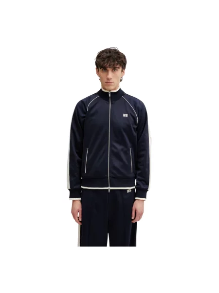 Bluza Wales Bonner do biegania niebieska