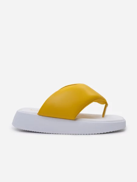 Шкіряні В'єтнамки ISSA Plus жовтий