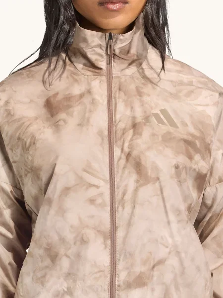 Adidas Terrex Větrovka Terrex Multi Spray Dye hnědá