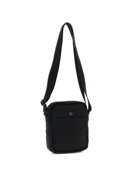 Geantă crossbody Stone Island cu strasuri negru