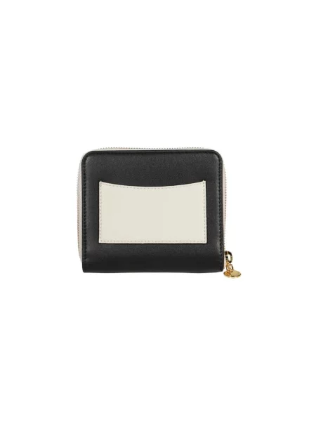 Portfel Stella Mccartney z logo czarny