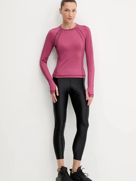 Under Armour longsleeve treningowy ColdGear różowy