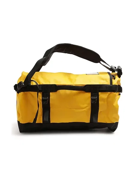 Torba podróżna The North Face Base Camp Duffel S 50 l summit gold/black/npf żółta