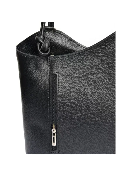 Geantă shopper Anna Luchini negru