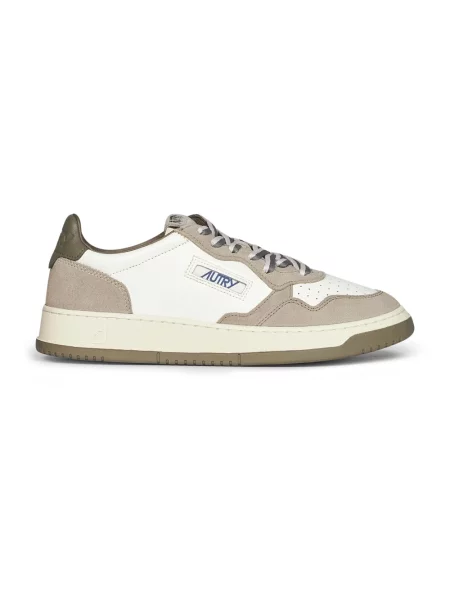 Sneakersy Autry skórzane białe