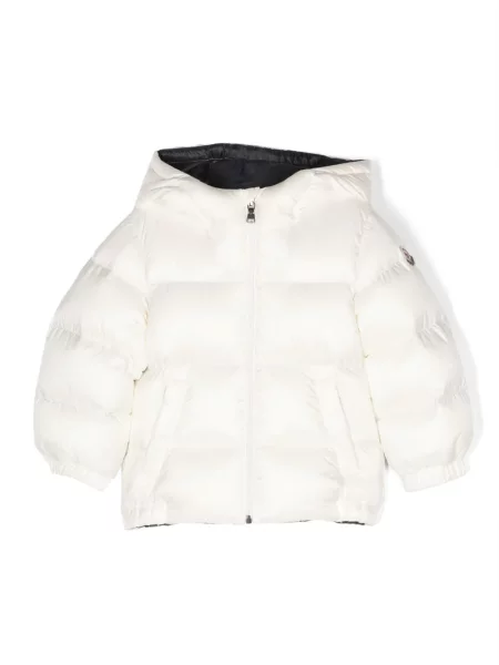 Kurtka dziecięca Moncler Enfant biała