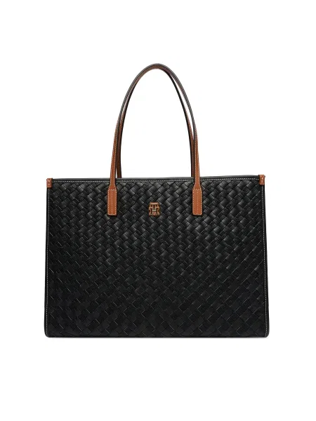 Tommy Hilfiger Kabelka Th City Tote čierna