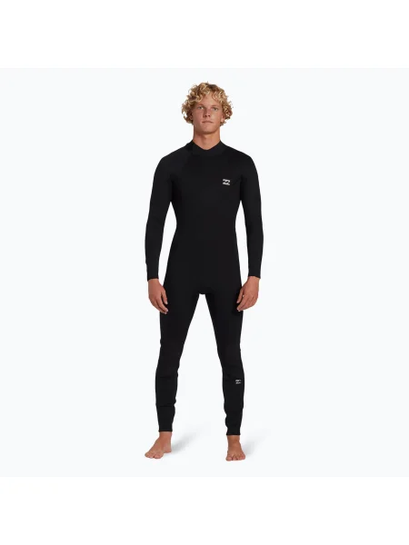 Costum de înot pentru bărbați Billabong mm Foil BZ GBS Fullsuit black negru