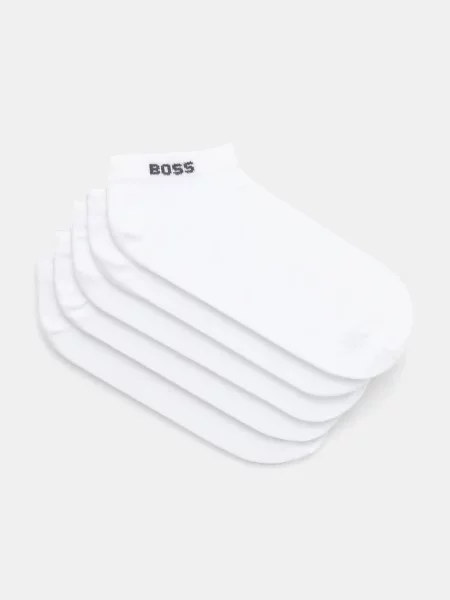BOSS Black Șosete negru alb
