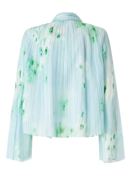 Bluză Pinko cu model floral cu imagine albastru