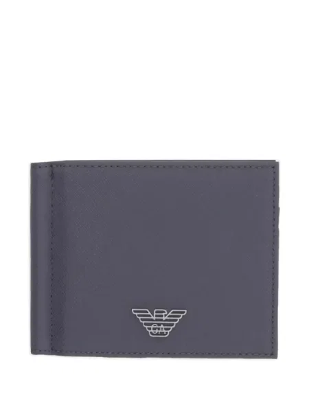 Portofel Emporio Armani cu autograf gri