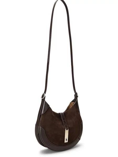 Geantă Polo Ralph Lauren maro