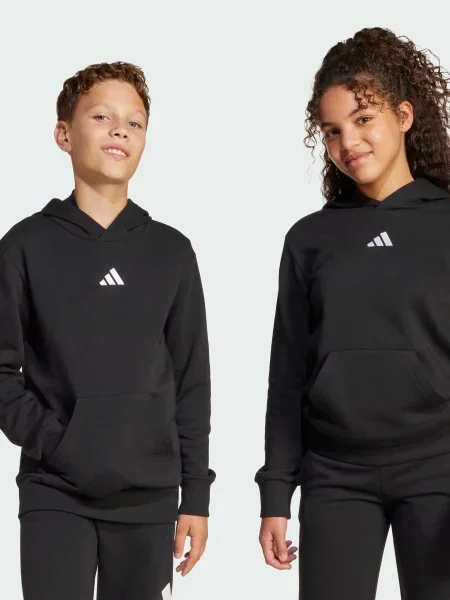Детское худи Adidas черное