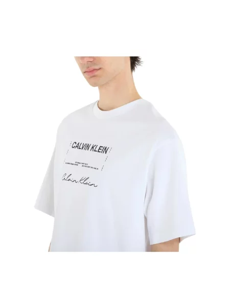 Koszulka Calvin Klein biała