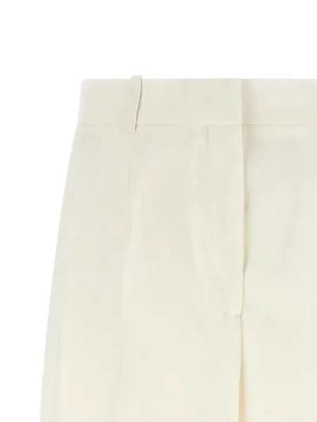 Pantaloni scurți Toteme alb
