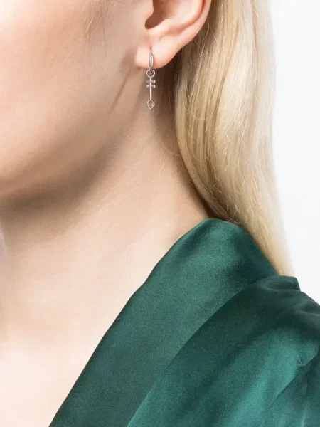 Auskarai Capsule Eleven sidabrinė